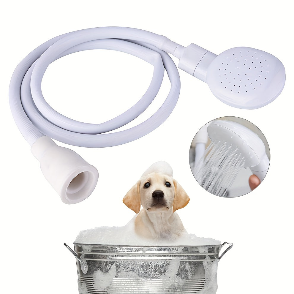 1pc Faucet Washing Hair Shower Pet Cat Dog Bath Faucet Sprayer, Multi-purpose Faucet, Shower Spray Head Convenient Easy Installation