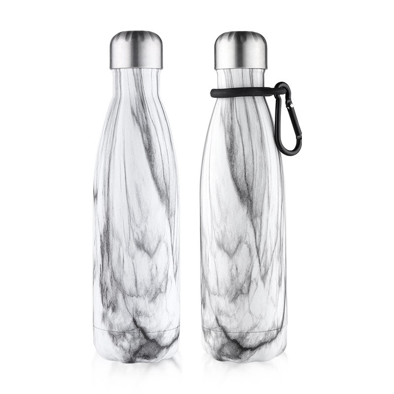 1pc, Vacuum Water Bottle, Stainless Steel Water Bottle Double Wall Vacuum Insulated Coffee Cup, Outdoor Gym Sport Use 17 Oz