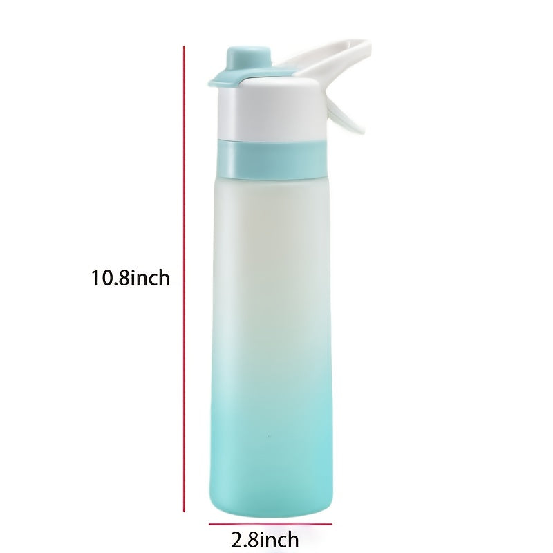 1pc 700ml\u002F23.6oz Leak-Proof Misting Water Bottle for Sports and Outdoor Activities - BPA-Free Food Grade Plastic with Spray Mist - Portable and Convenient for Office, Gym, Running, Biking, and Workout - Anti-Fal Design for Safe and Secure Drinking