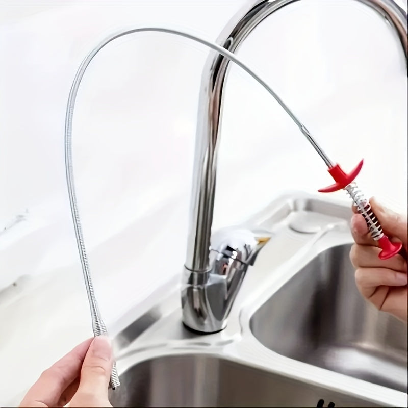 Unclog Drains, Clean Dryer Vents & Pick Up Trash Easily with this Retractable Claw Stick!